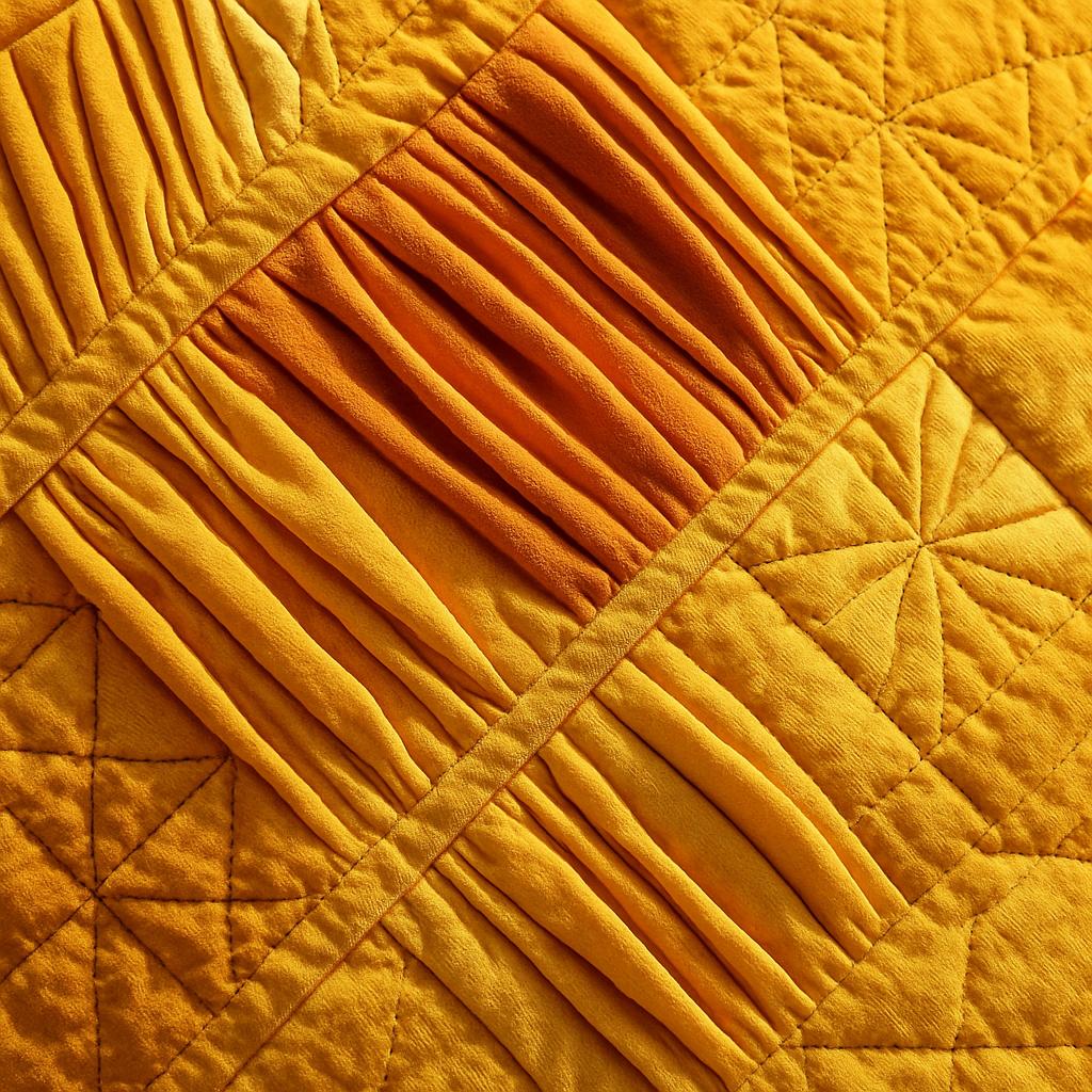 Sunburst Textile Artistry | Radiant Fabric Design & Modern Innovation